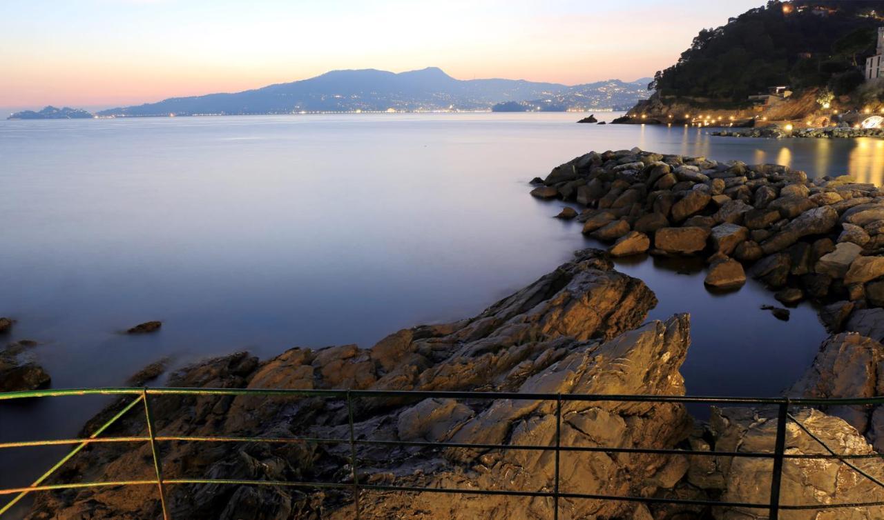 Apartamento Una Conchiglia Sul Mare Attico Vista Portofino Zoagli Exterior foto