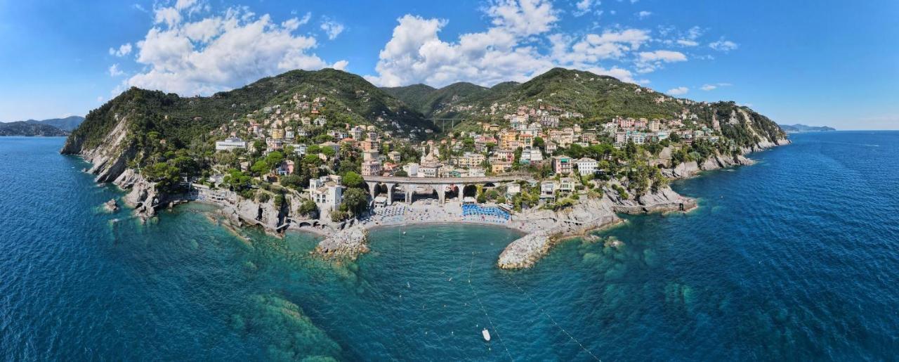 Apartamento Una Conchiglia Sul Mare Attico Vista Portofino Zoagli Exterior foto